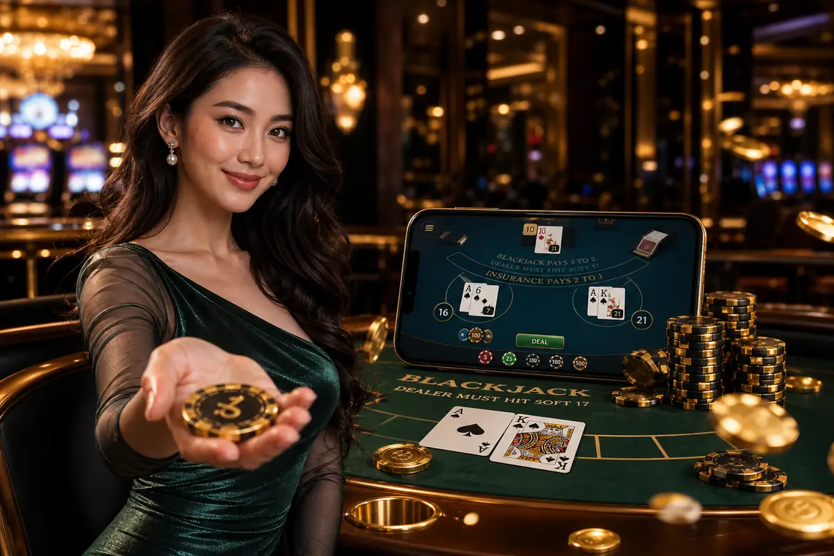 m8agent casino meja permainan live dealer